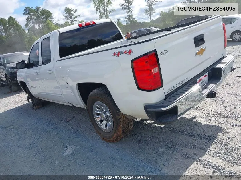 2017 Chevrolet Silverado 1500 1Lt VIN: 1GCVKREC4HZ364095 Lot: 39834729