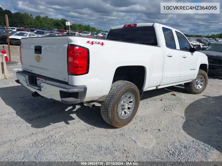 2017 Chevrolet Silverado 1500 1Lt VIN: 1GCVKREC4HZ364095 Lot: 39834729