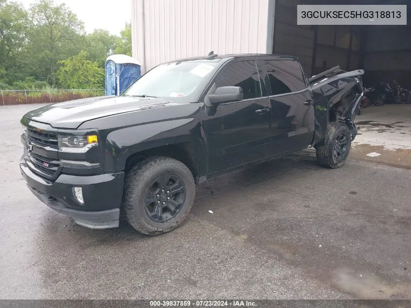 3GCUKSEC5HG318813 2017 Chevrolet Silverado 1500 2Lz