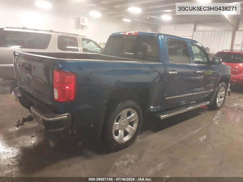 3GCUKSEC3HG438271 2017 Chevrolet Silverado 1500 1Lz