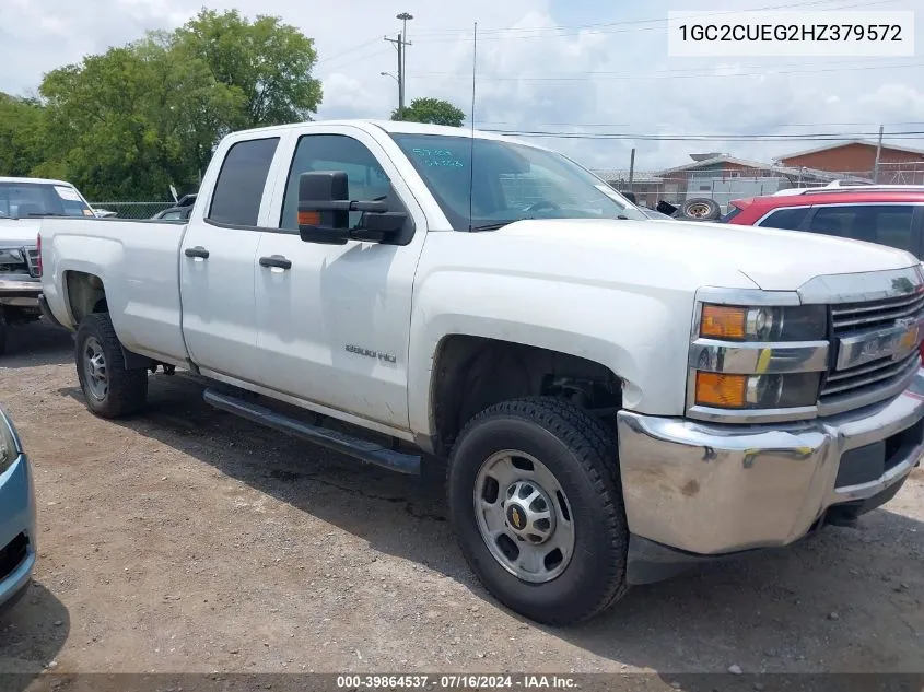 2017 Chevrolet Silverado 2500Hd Wt VIN: 1GC2CUEG2HZ379572 Lot: 39864537