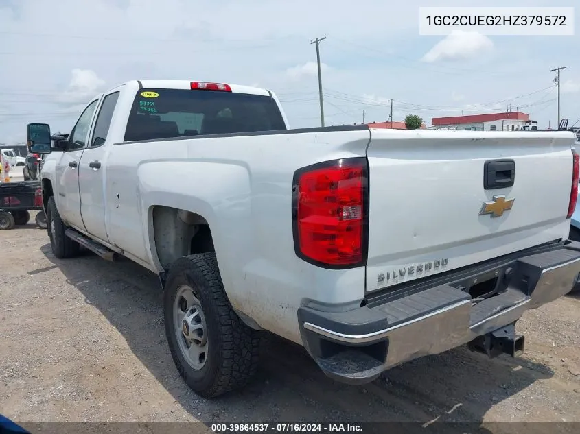 2017 Chevrolet Silverado 2500Hd Wt VIN: 1GC2CUEG2HZ379572 Lot: 39864537