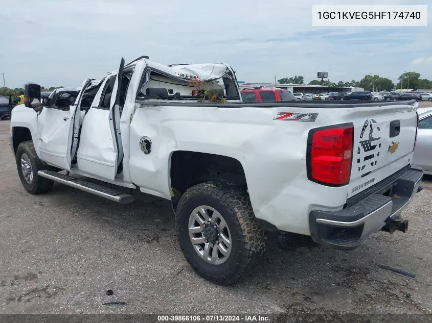 2017 Chevrolet Silverado 2500Hd Lt VIN: 1GC1KVEG5HF174740 Lot: 39866106