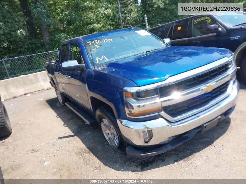 2017 Chevrolet Silverado 1500 1Lt VIN: 1GCVKREC2HZ220836 Lot: 39867143