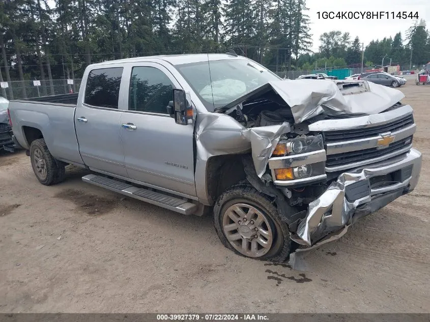 2017 Chevrolet Silverado 3500Hd Ltz VIN: 1GC4K0CY8HF114544 Lot: 39927379