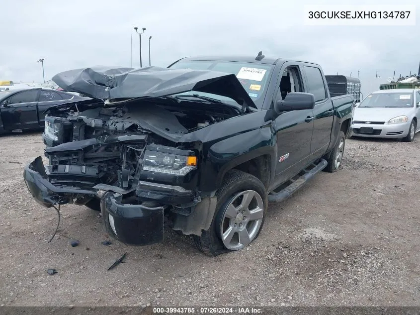 2017 Chevrolet Silverado K1500 Ltz VIN: 3GCUKSEJXHG134787 Lot: 39943785