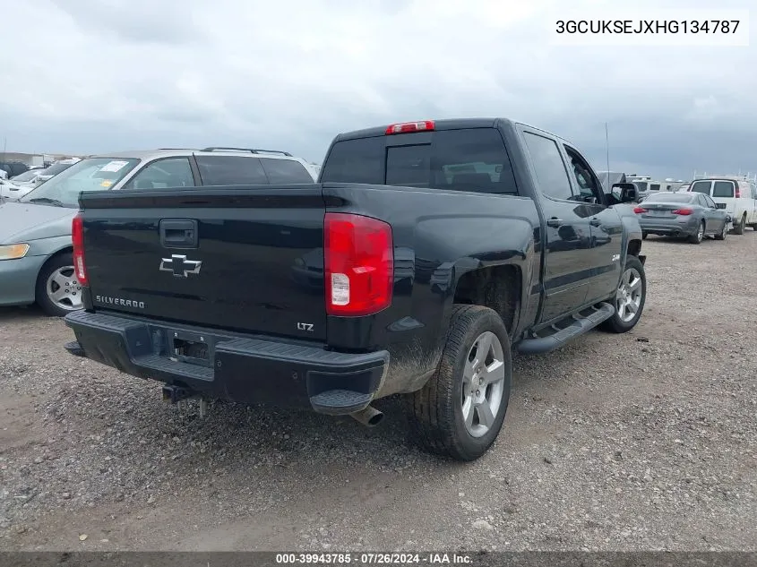 2017 Chevrolet Silverado K1500 Ltz VIN: 3GCUKSEJXHG134787 Lot: 39943785