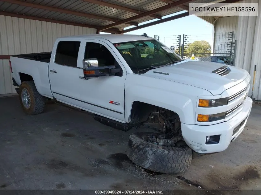 2017 Chevrolet Silverado 2500Hd Ltz VIN: 1GC1KWEY1HF158596 Lot: 39945624