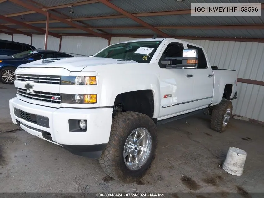 1GC1KWEY1HF158596 2017 Chevrolet Silverado 2500Hd Ltz