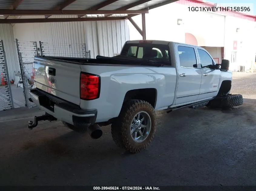 1GC1KWEY1HF158596 2017 Chevrolet Silverado 2500Hd Ltz