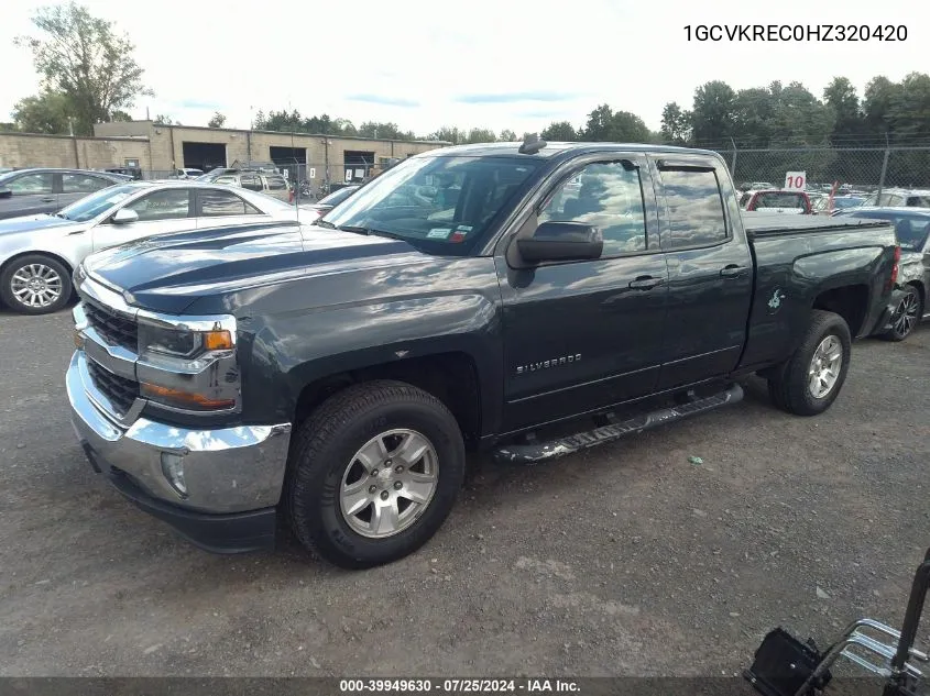 1GCVKREC0HZ320420 2017 Chevrolet Silverado 1500 1Lt