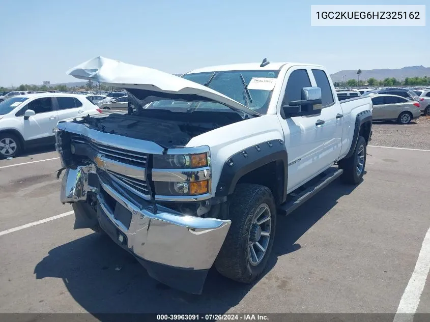 2017 Chevrolet Silverado 2500Hd Wt VIN: 1GC2KUEG6HZ325162 Lot: 39963091