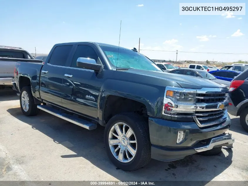 2017 Chevrolet Silverado 1500 High Country VIN: 3GCUKTEC1HG495297 Lot: 39994691