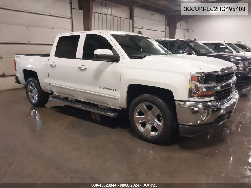 3GCUKREC2HG495408 2017 Chevrolet Silverado 1500 1Lt