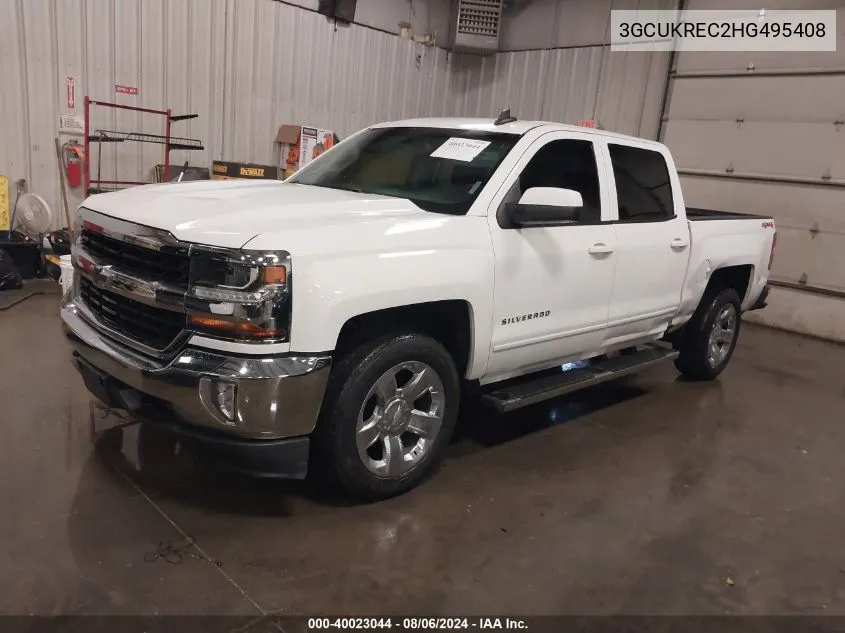 3GCUKREC2HG495408 2017 Chevrolet Silverado 1500 1Lt