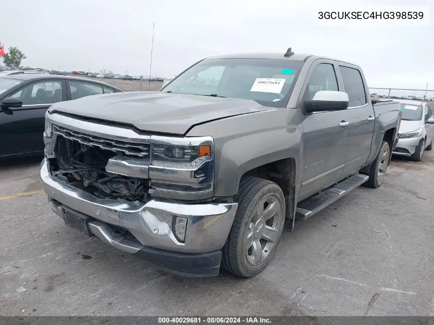 3GCUKSEC4HG398539 2017 Chevrolet Silverado 1500 1Lz