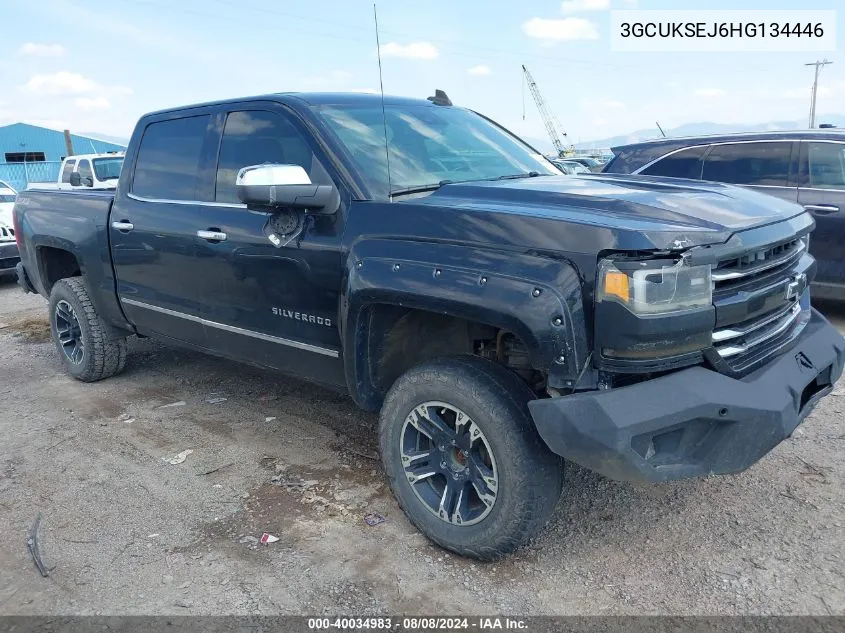 2017 Chevrolet Silverado 1500 2Lz VIN: 3GCUKSEJ6HG134446 Lot: 40034983