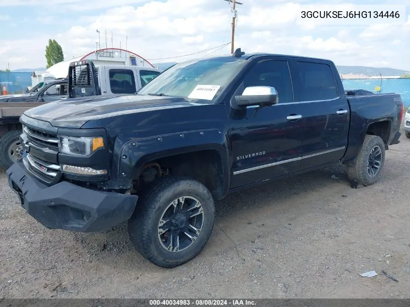 2017 Chevrolet Silverado 1500 2Lz VIN: 3GCUKSEJ6HG134446 Lot: 40034983