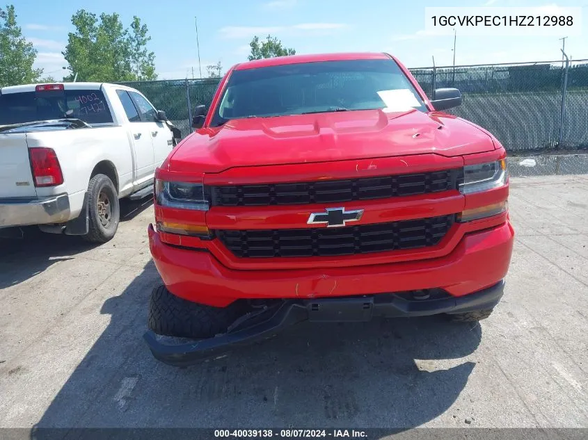 1GCVKPEC1HZ212988 2017 Chevrolet Silverado 1500 Custom