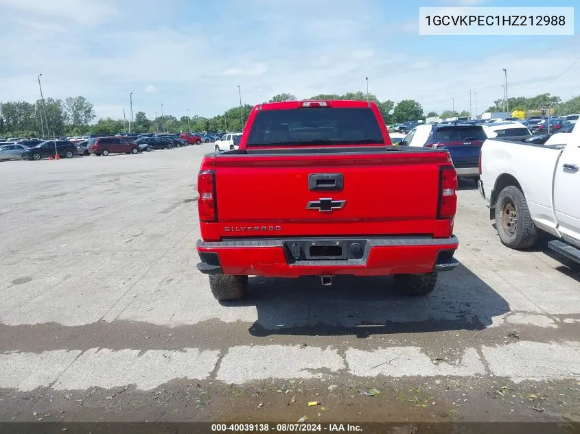 1GCVKPEC1HZ212988 2017 Chevrolet Silverado 1500 Custom