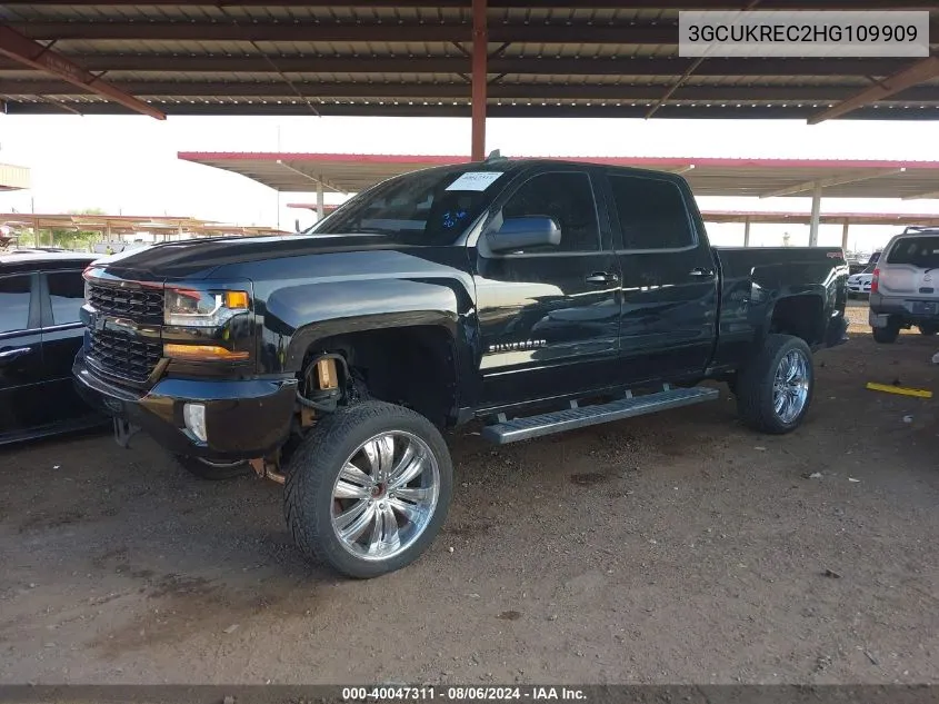 2017 Chevrolet Silverado 1500 1Lt VIN: 3GCUKREC2HG109909 Lot: 40047311