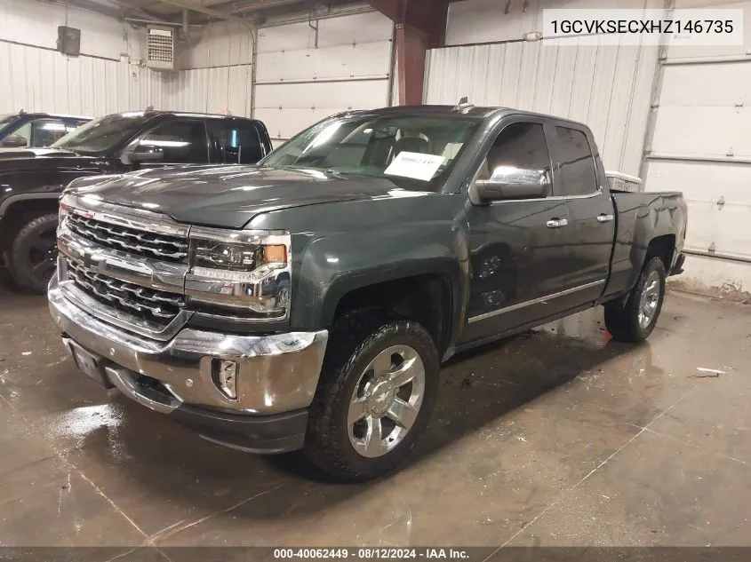 1GCVKSECXHZ146735 2017 Chevrolet Silverado 1500 1Lz