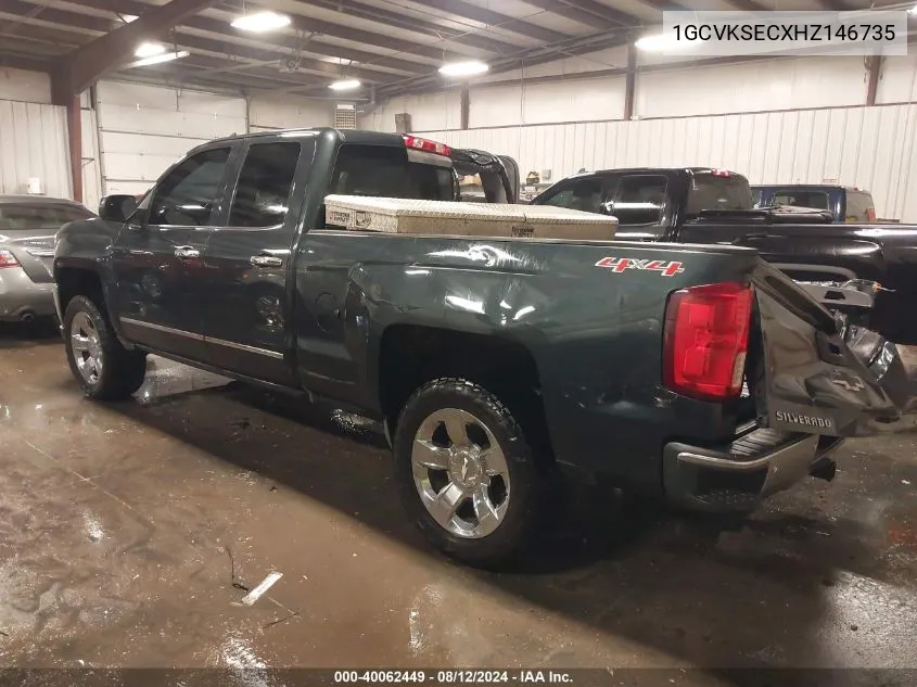 1GCVKSECXHZ146735 2017 Chevrolet Silverado 1500 1Lz