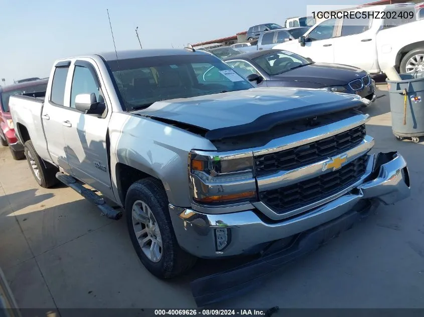 1GCRCREC5HZ202409 2017 Chevrolet Silverado 1500 1Lt