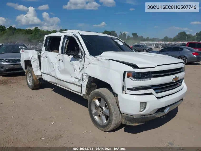 2017 Chevrolet Silverado 1500 2Lz VIN: 3GCUKSEC8HG507746 Lot: 40082764