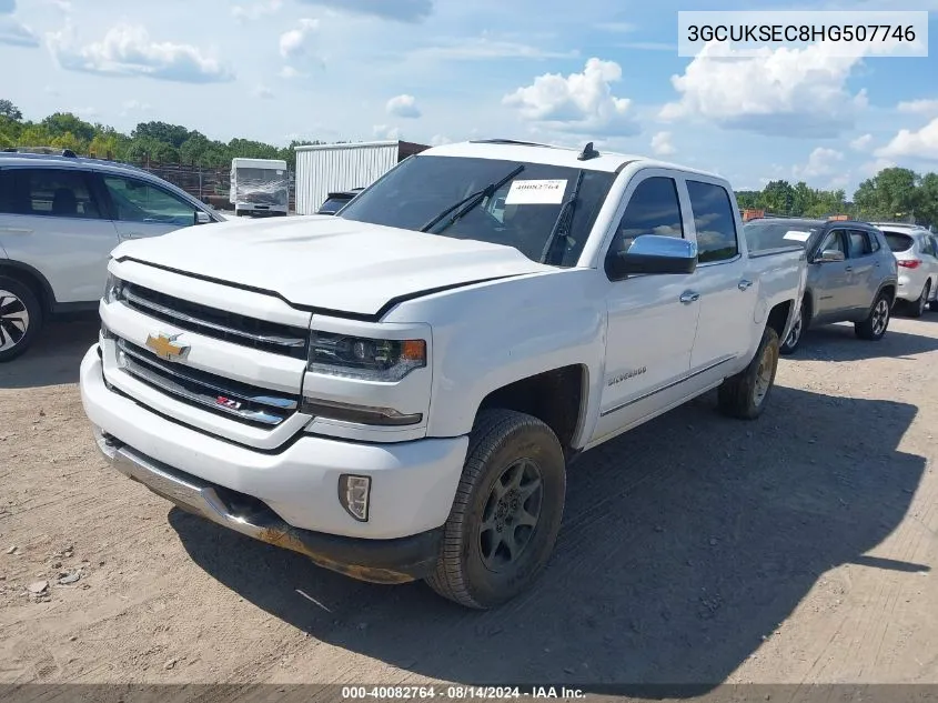 3GCUKSEC8HG507746 2017 Chevrolet Silverado 1500 2Lz