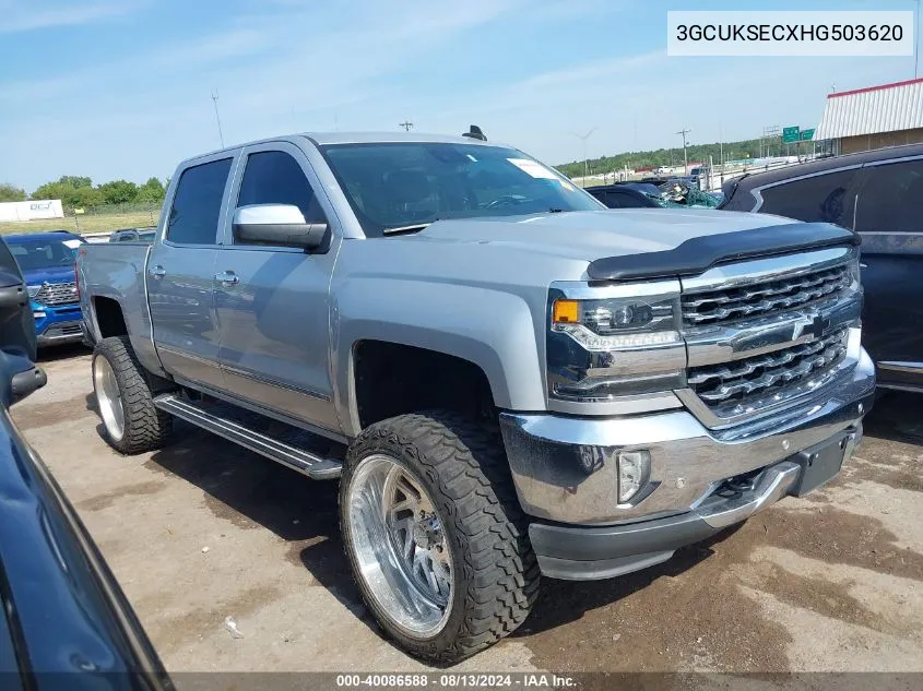 2017 Chevrolet Silverado 1500 1Lz VIN: 3GCUKSECXHG503620 Lot: 40086588