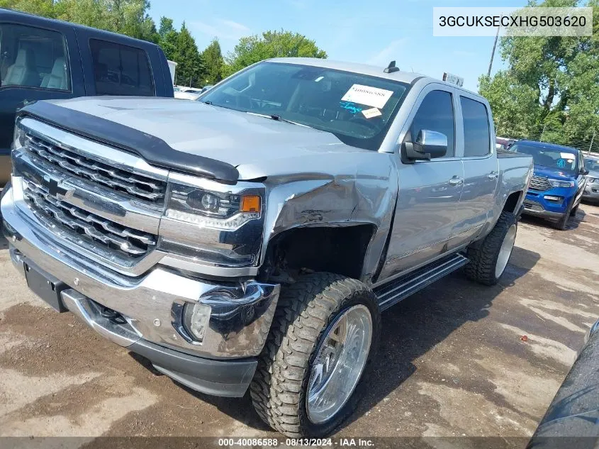 2017 Chevrolet Silverado 1500 1Lz VIN: 3GCUKSECXHG503620 Lot: 40086588