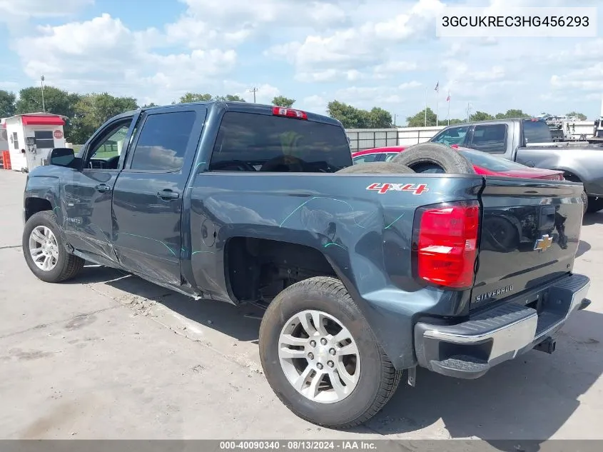 2017 Chevrolet Silverado 1500 1Lt VIN: 3GCUKREC3HG456293 Lot: 40090340