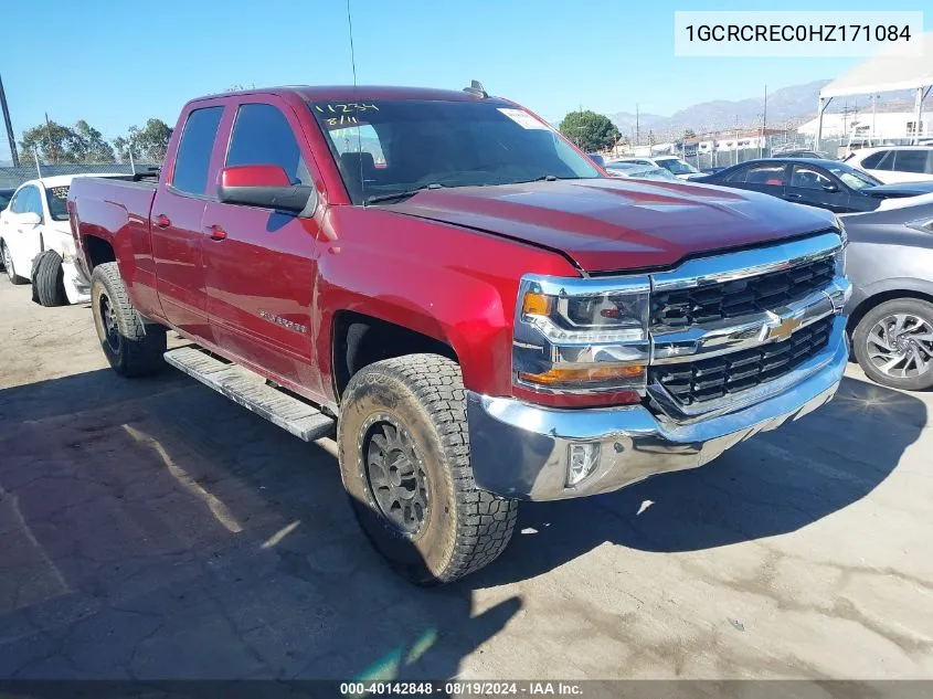 2017 Chevrolet Silverado 1500 1Lt VIN: 1GCRCREC0HZ171084 Lot: 40142848