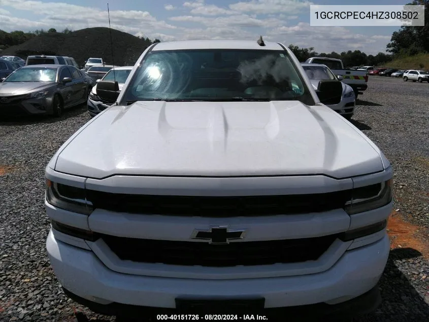 1GCRCPEC4HZ308502 2017 Chevrolet Silverado 1500 Custom