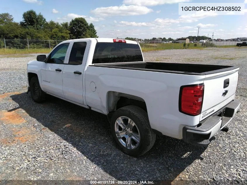 1GCRCPEC4HZ308502 2017 Chevrolet Silverado 1500 Custom