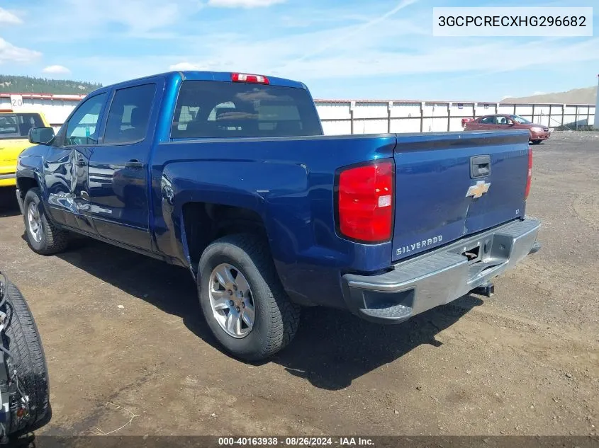 2017 Chevrolet Silverado 1500 1Lt VIN: 3GCPCRECXHG296682 Lot: 40163938