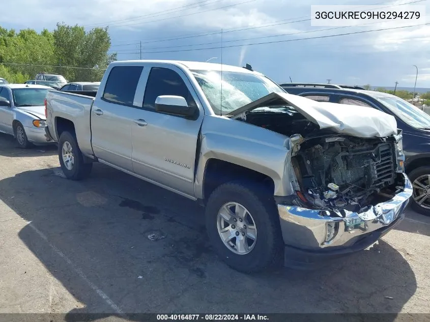 3GCUKREC9HG294279 2017 Chevrolet Silverado 1500 1Lt