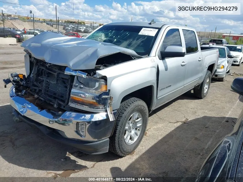 2017 Chevrolet Silverado 1500 1Lt VIN: 3GCUKREC9HG294279 Lot: 40164877