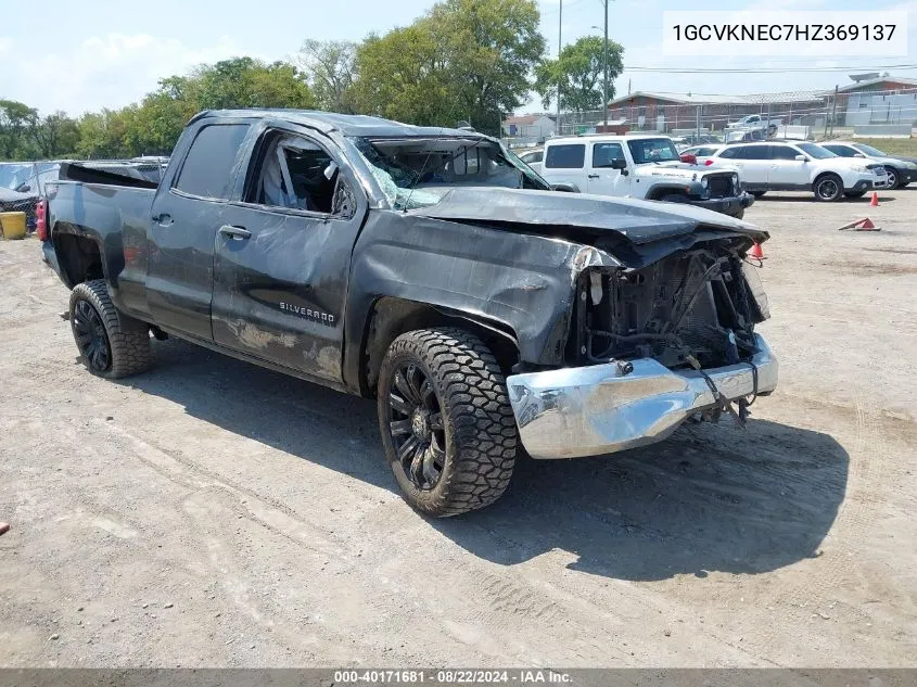 2017 Chevrolet Silverado 1500 Ls VIN: 1GCVKNEC7HZ369137 Lot: 40171681