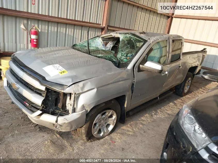 2017 Chevrolet Silverado 1500 2Lt VIN: 1GCVKREC4HZ267544 Lot: 40213477