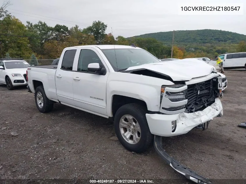 2017 Chevrolet Silverado 1500 2Lt VIN: 1GCVKREC2HZ180547 Lot: 40249187