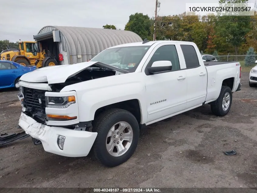 2017 Chevrolet Silverado 1500 2Lt VIN: 1GCVKREC2HZ180547 Lot: 40249187