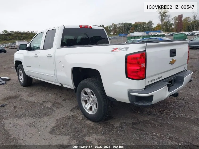 2017 Chevrolet Silverado 1500 2Lt VIN: 1GCVKREC2HZ180547 Lot: 40249187