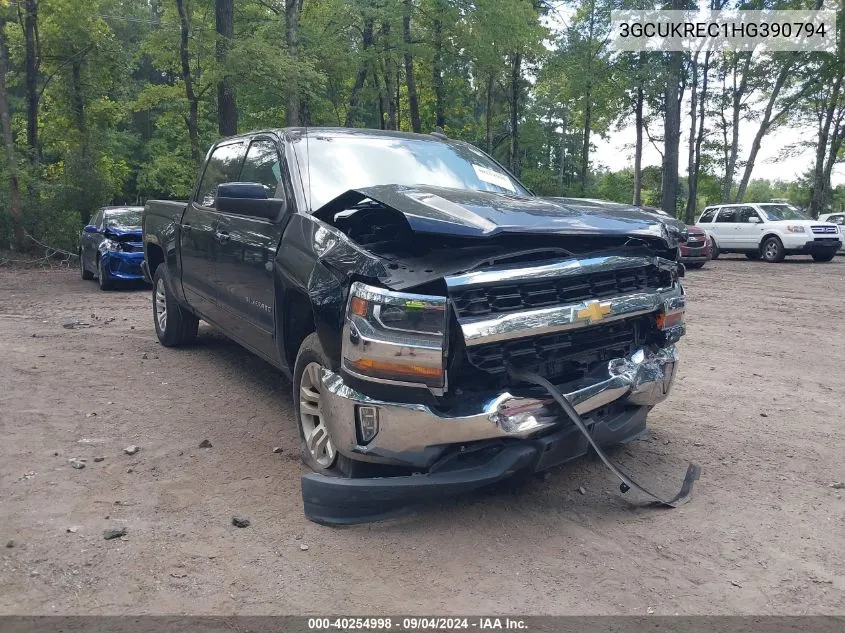 2017 Chevrolet Silverado K1500 Lt VIN: 3GCUKREC1HG390794 Lot: 40254998