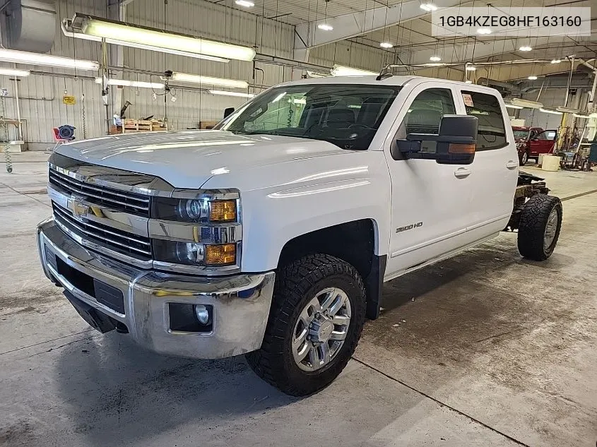 2017 Chevrolet Silverado 3500Hd Lt VIN: 1GB4KZEG8HF163160 Lot: 40298587