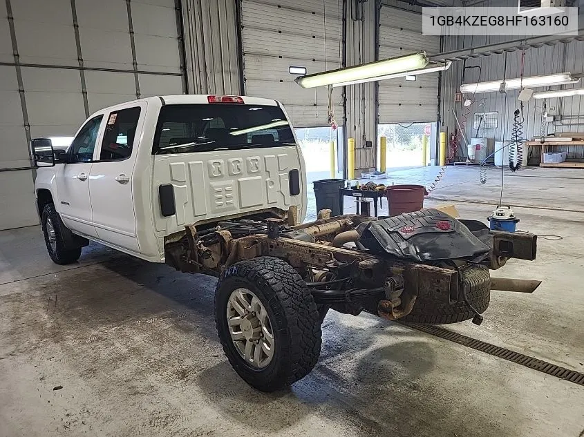 2017 Chevrolet Silverado 3500Hd Lt VIN: 1GB4KZEG8HF163160 Lot: 40298587