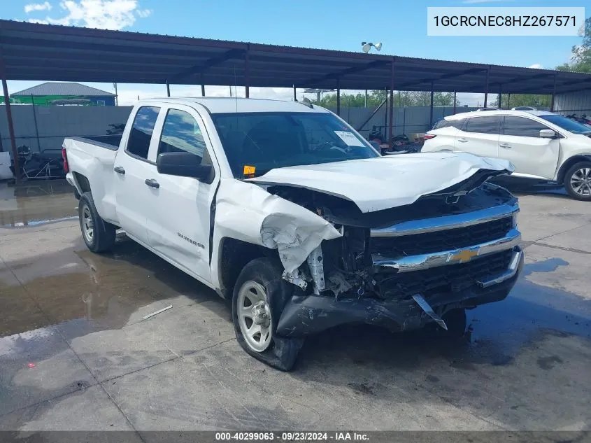 2017 Chevrolet Silverado 1500 Wt VIN: 1GCRCNEC8HZ267571 Lot: 40299063