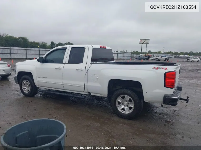 2017 Chevrolet Silverado 1500 1Lt VIN: 1GCVKREC2HZ163554 Lot: 40344986