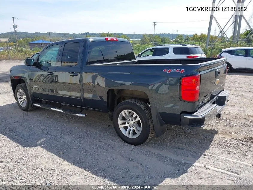 2017 Chevrolet Silverado 1500 1Lt VIN: 1GCVKREC0HZ188582 Lot: 40346760